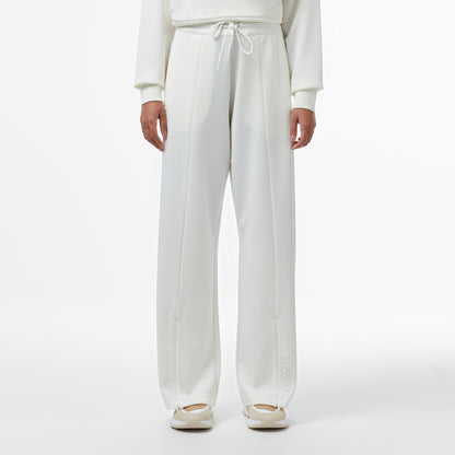 Lacoste Kadın Loose Fit Beyaz Eşofman Altı