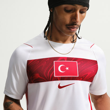 Nike Türkiye 2026 Erkek Beyaz Deplasman Stadyum Forması