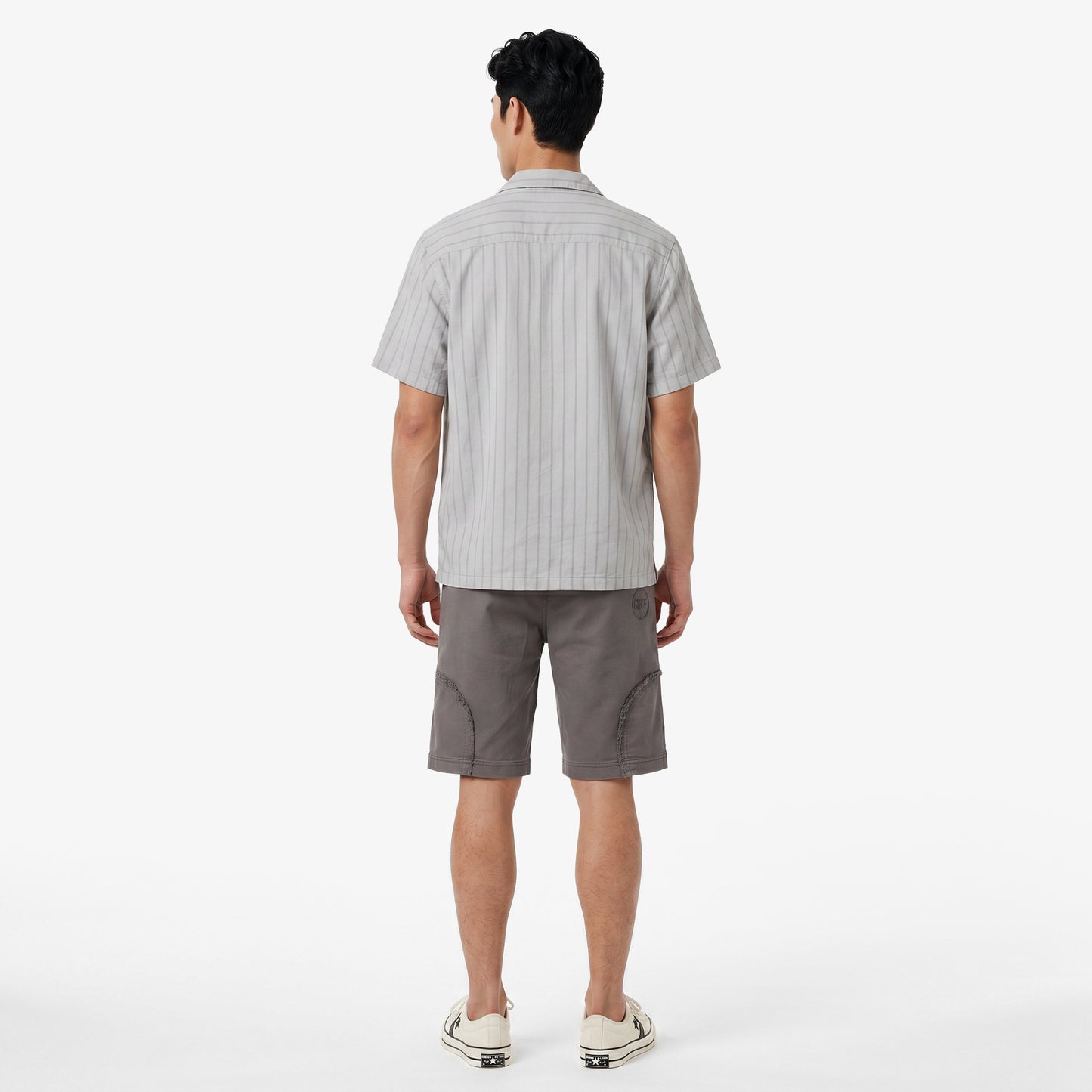 United4 Regular Fit Erkek Gri Gömlek