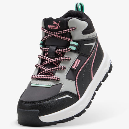 Puma Evolve Trail Çocuk Gri Spor Ayakkabı