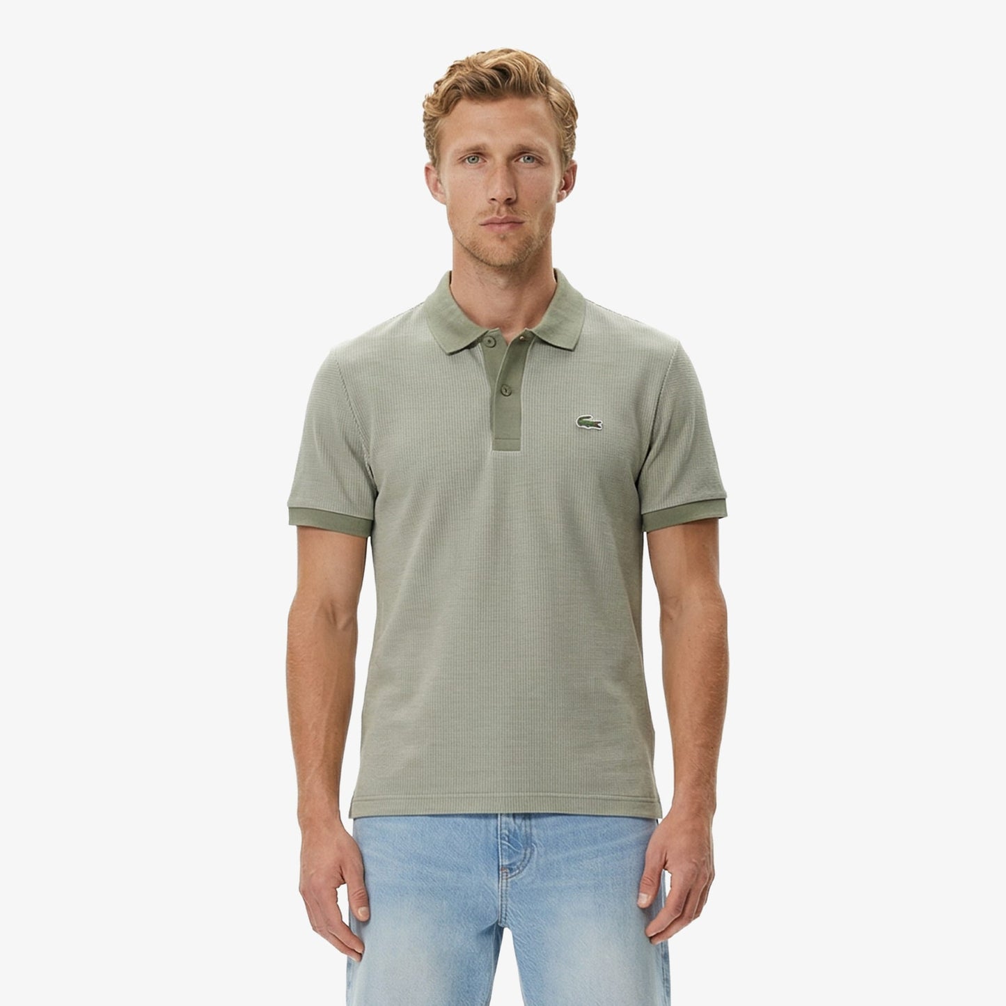 Lacoste Regular Fit Erkek Haki Polo