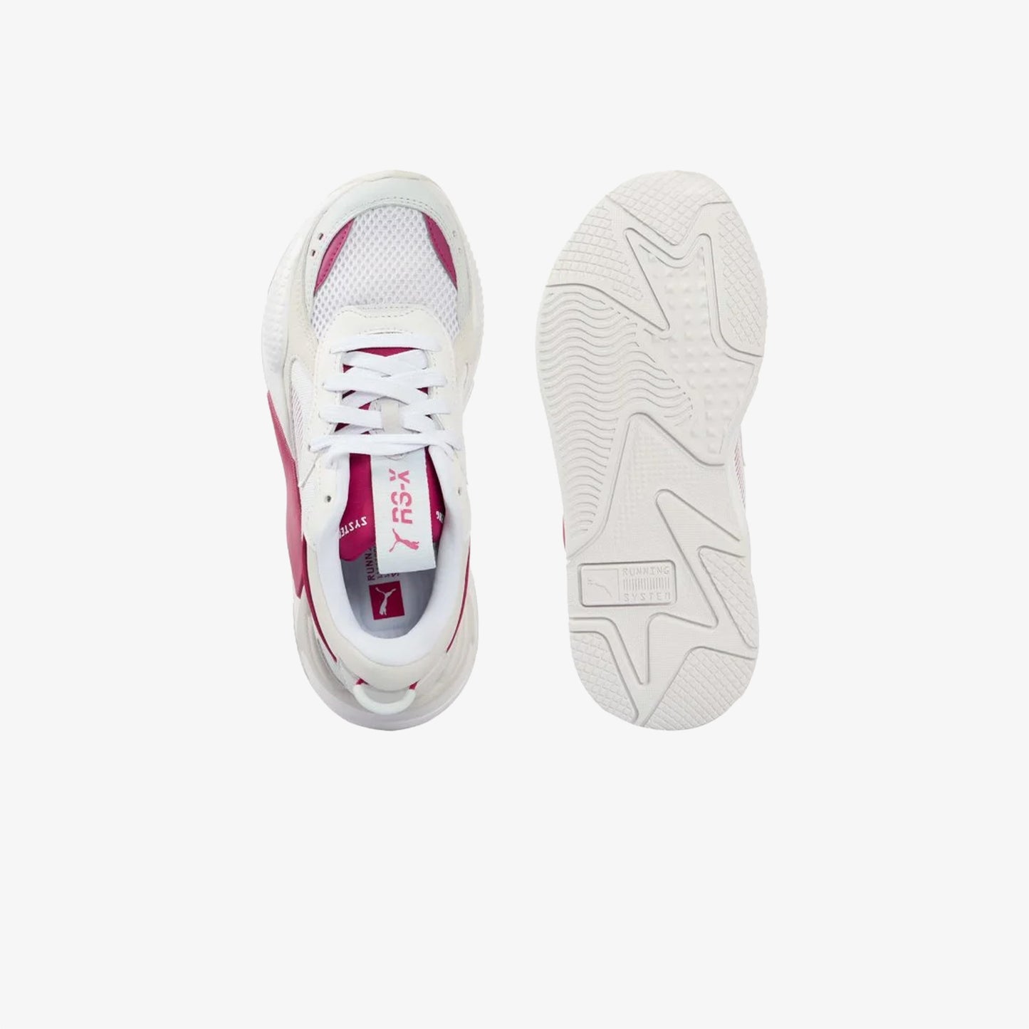 Puma Rs-x Reinvention Unisex Pembe Beyaz Spor Ayakkabı