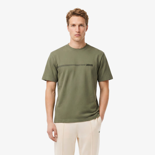 Lacoste Regular Fit Erkek Haki T-shirt