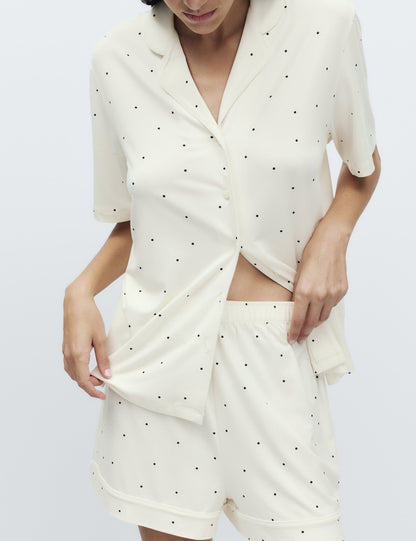 Desenli Pijama Takımı