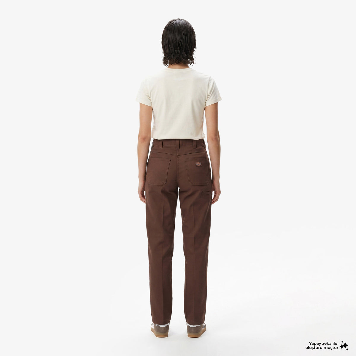 Dickies Union Loose Straight Kadın Kahverengi Pantolon