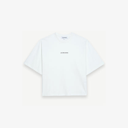 Les Benjamins Kadın Beyaz T-shirt