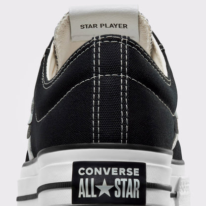 Converse Star Player 76 Premium Canvas Unisex Siyah Sneaker