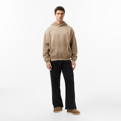 Karl Kani Retro Oversized Erkek Kahverengi Sweatshirt