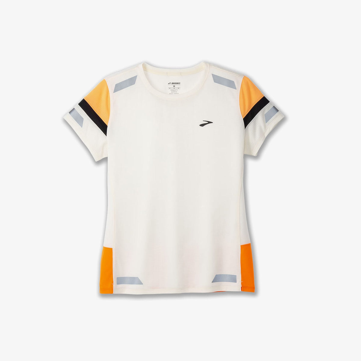 Brooks Run Visible Sleeve 2.0 Kadın Beyaz T-shirt