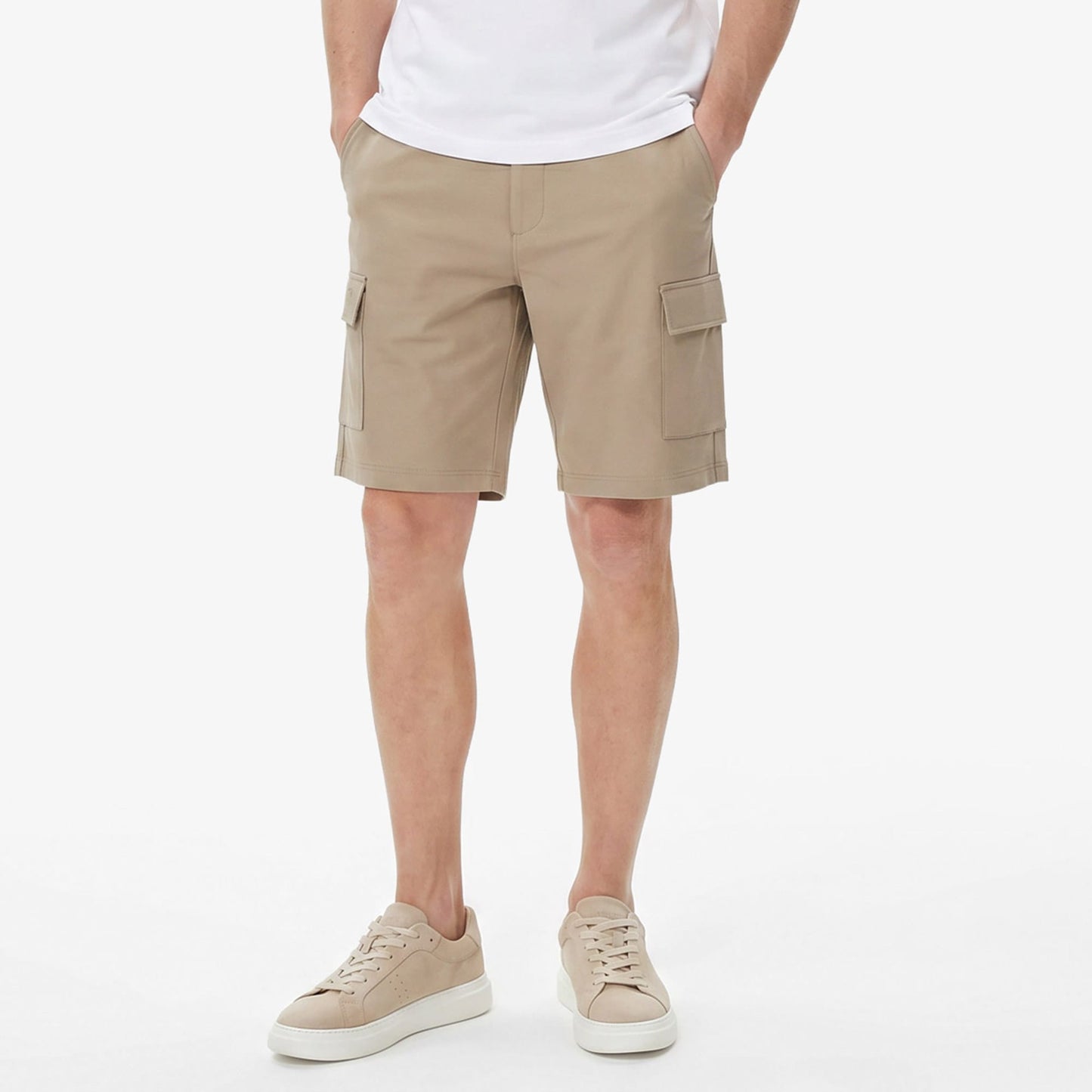 Nautica Erkek Kahverengi Regular Fit Kargo Şort
