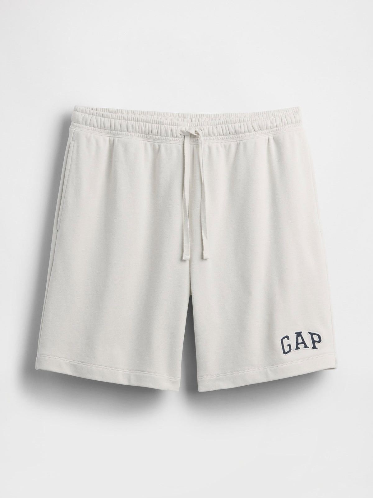 Kırık Beyaz 8'' Gap Logo Fransız Havlu Kumaş Şort