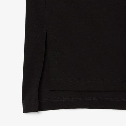 Lacoste Kadın Relaxed Fit Siyah Polo