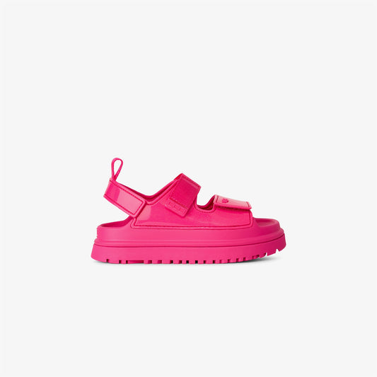 Ugg Goldenglow Glossy Sparkles Çocuk Pembe Sandalet