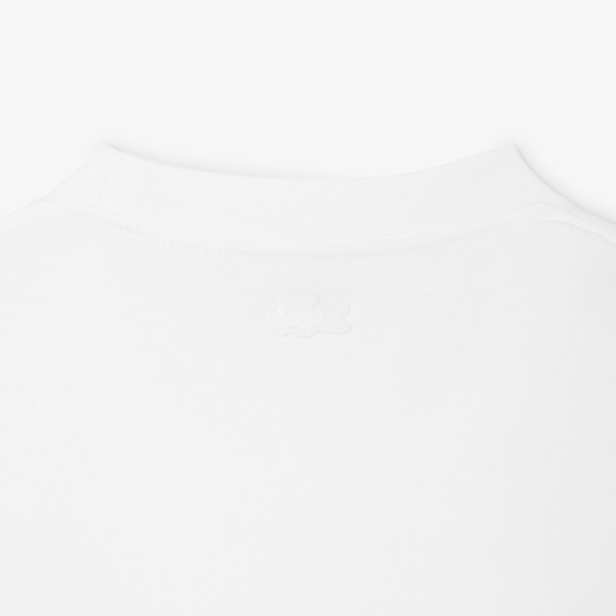 Lacoste Classic Fit Erkek Beyaz T-shirt