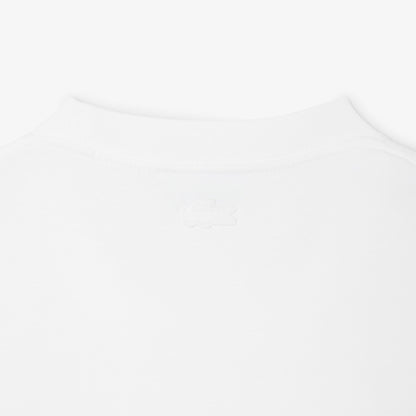 Lacoste Classic Fit Erkek Beyaz T-shirt