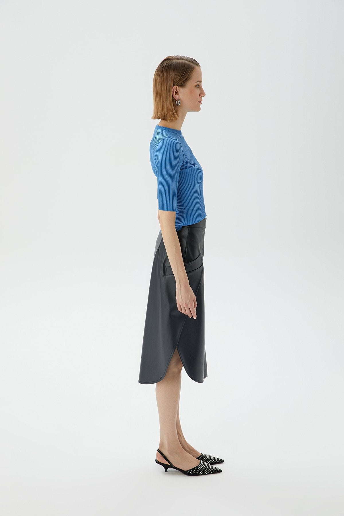 Fitilli Indigo Crop Top