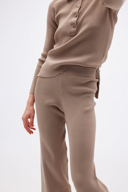 Fitlli Triko Camel Pantolon