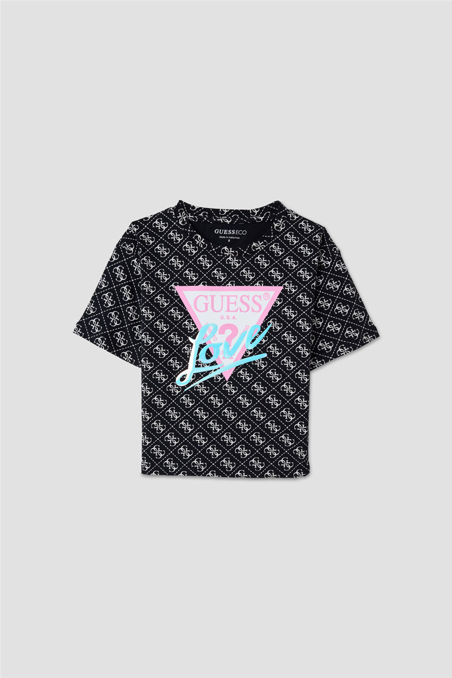 Kız Çocuk Siyah Tshirt