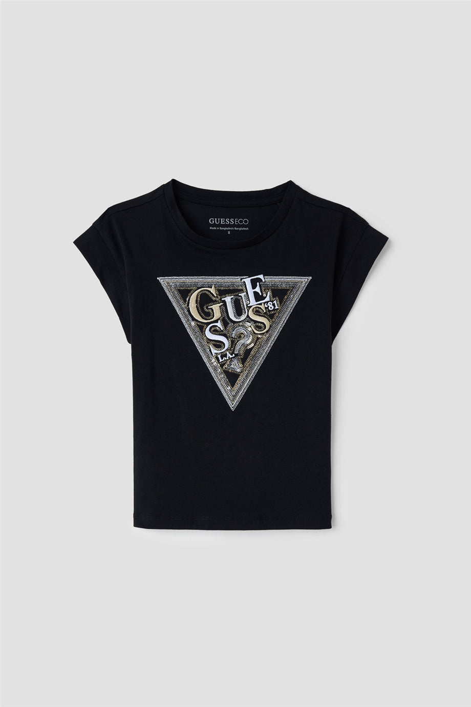 Kız Çocuk Siyah Tshirt