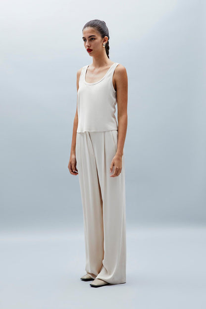 Krem Saten Top