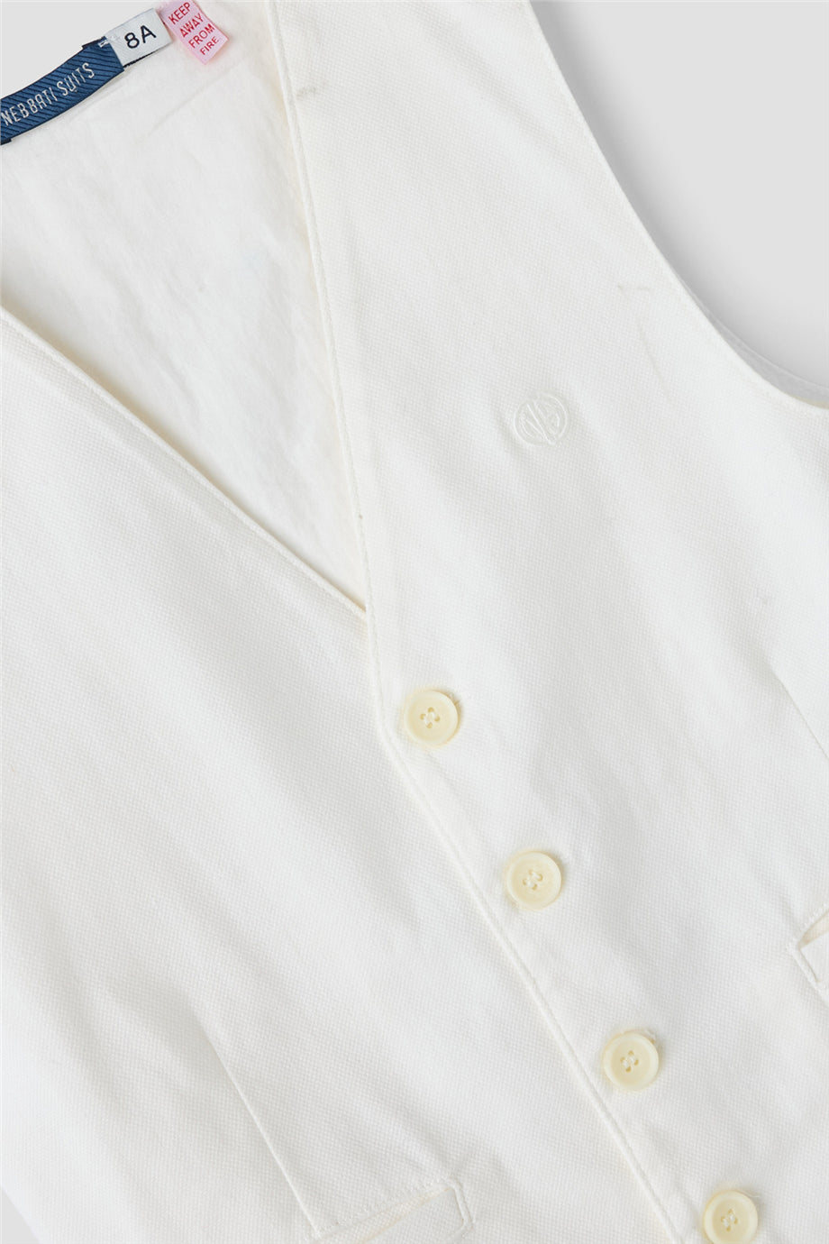 Erkek Çocuk Ekru Yelek